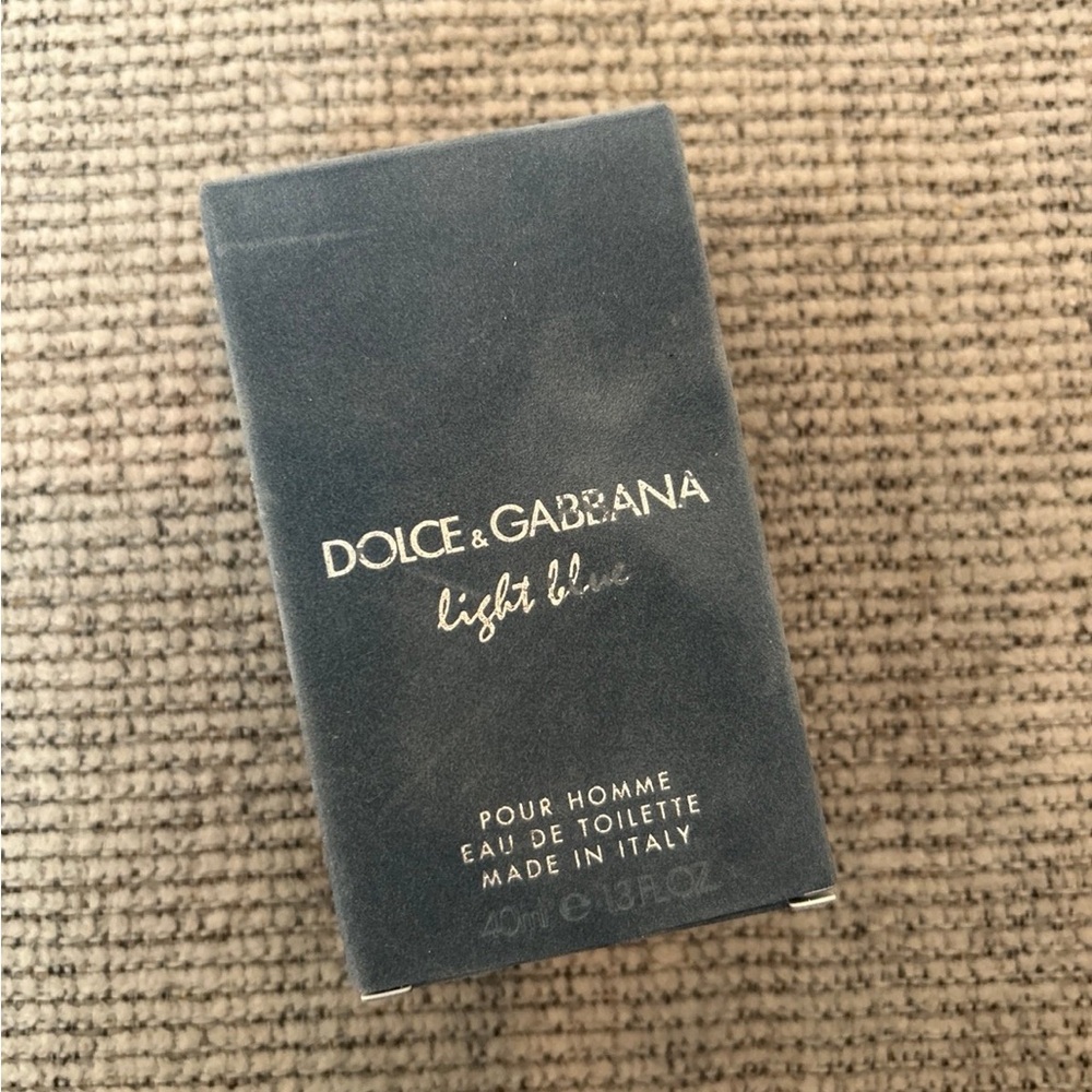 Mens dolce&gabbana light blue